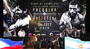 The World Will Be Watching: Pacquiao vs Matthysse, July 15