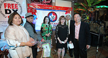FreeDX, Radyo Trenta celebrate Christmas party at Palabok House