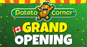 Potato Corner GRAND OPENING - September 28, 2019