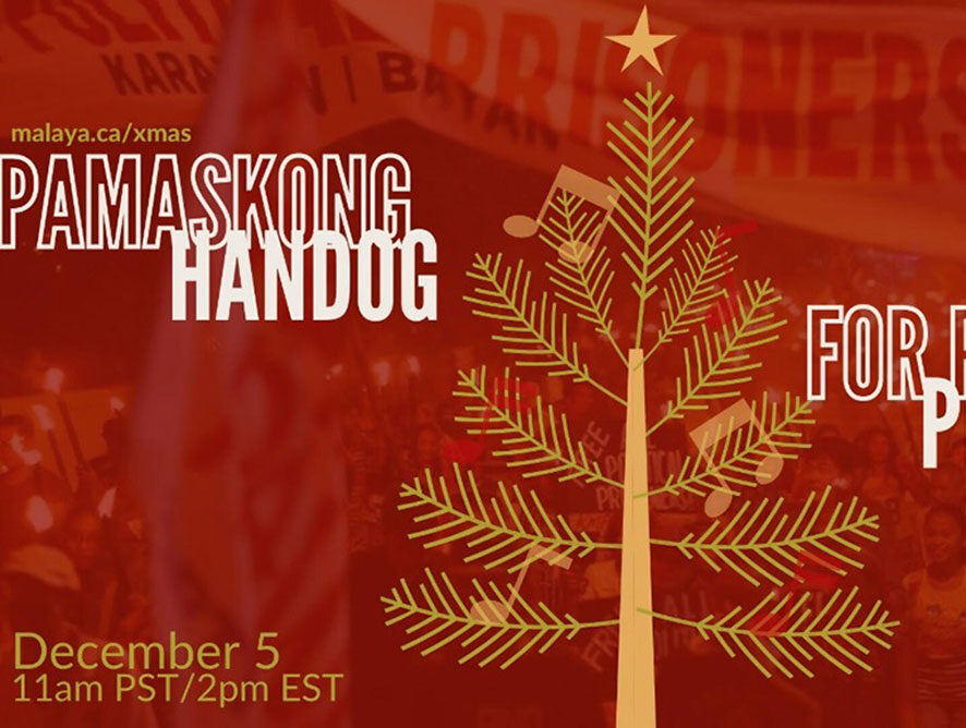 Pamaskong Handog: Christmas Benefit Concert for Political Prisoners by Malaya Canada