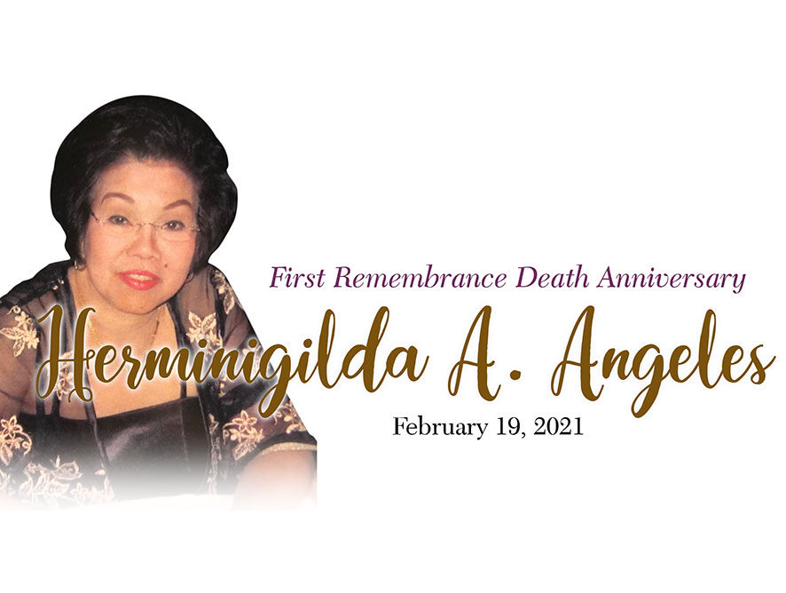 Remembering Hermie Angeles on the First Anniversary of her passing