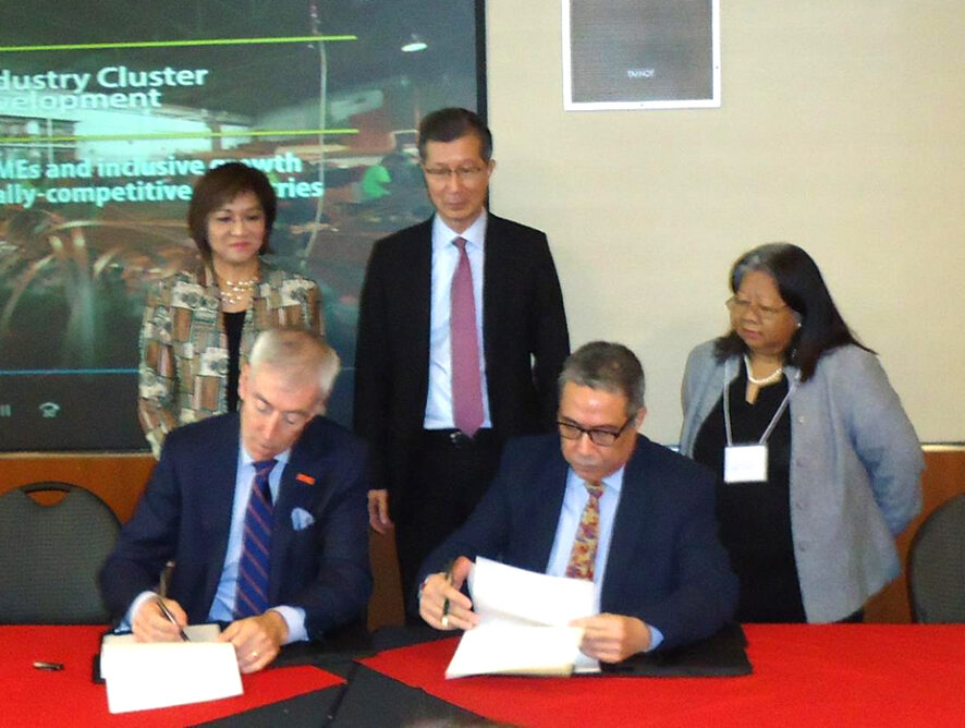 Signing of the Memorandum of Understanding Between Seneca College, Toronto, Ontario Canada and Toon City Academy, Philippines Held at the Ontario Investment & Trade Centre, Toronto