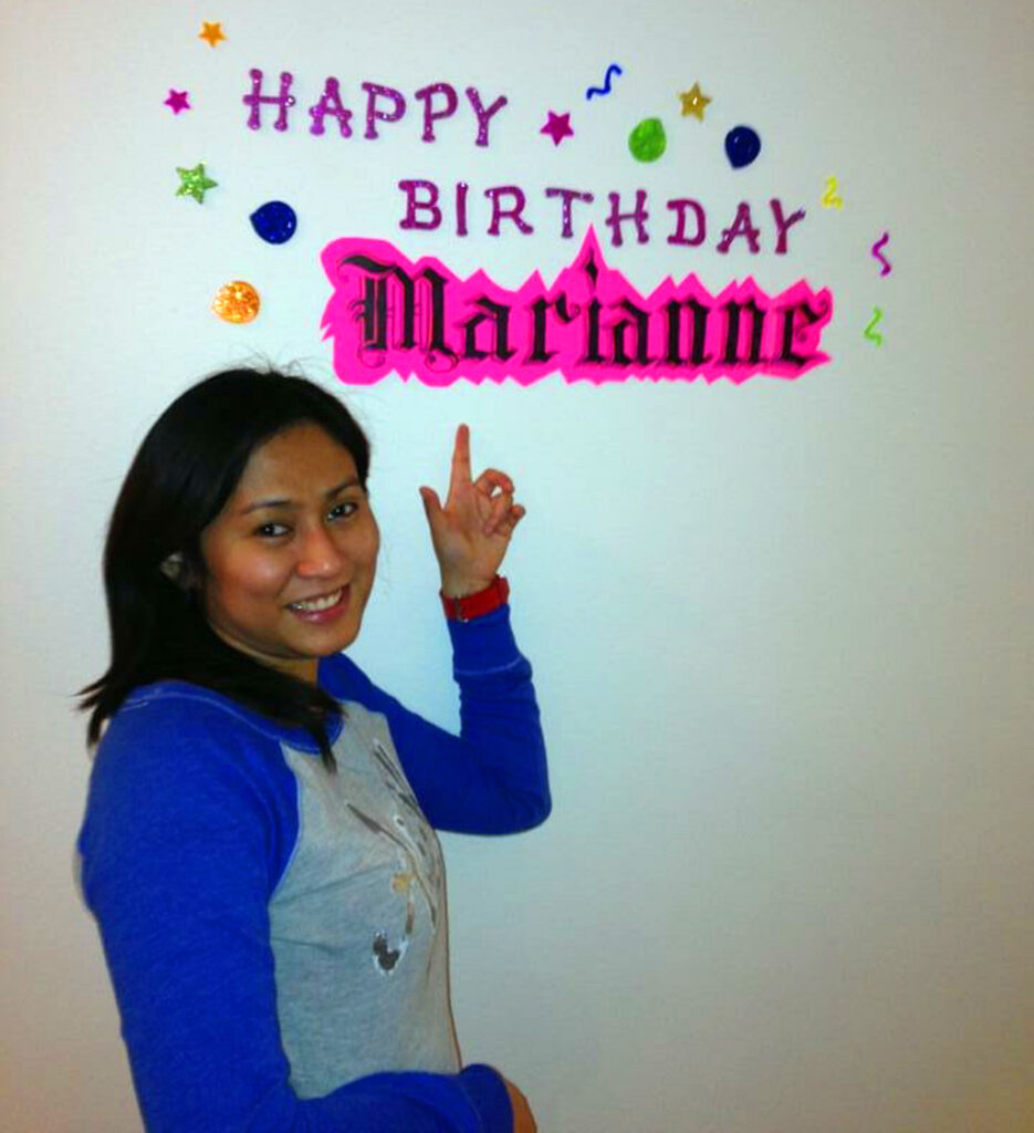 Happy Birthday Marianne - Alberta Filipino Journal