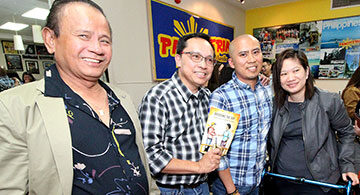 Book launching of Alberta Filipino Journal columnist Marco Luciano on May 31 at Panciteria de Manila