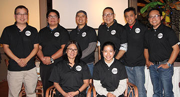 Philippine Media Association of Alberta Induction set