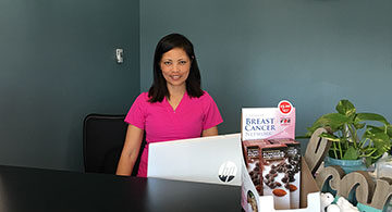 Celebrates Birthday at Work.