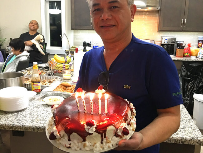 Surprised by His Family and Friends - Alberta Filipino Journal