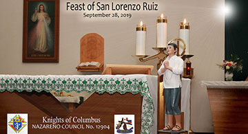 San Lorenzo Ruiz, The First Filipino Saint