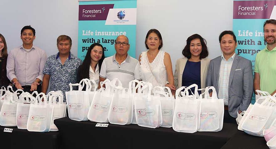 Phoenix Horizon, Foresters Support Kids Cottage with School Supplies