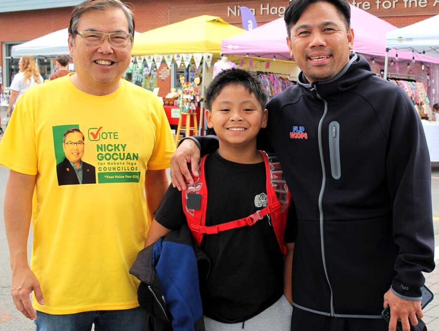 Nicky Gocuan attends Kaleido Family Arts Festival