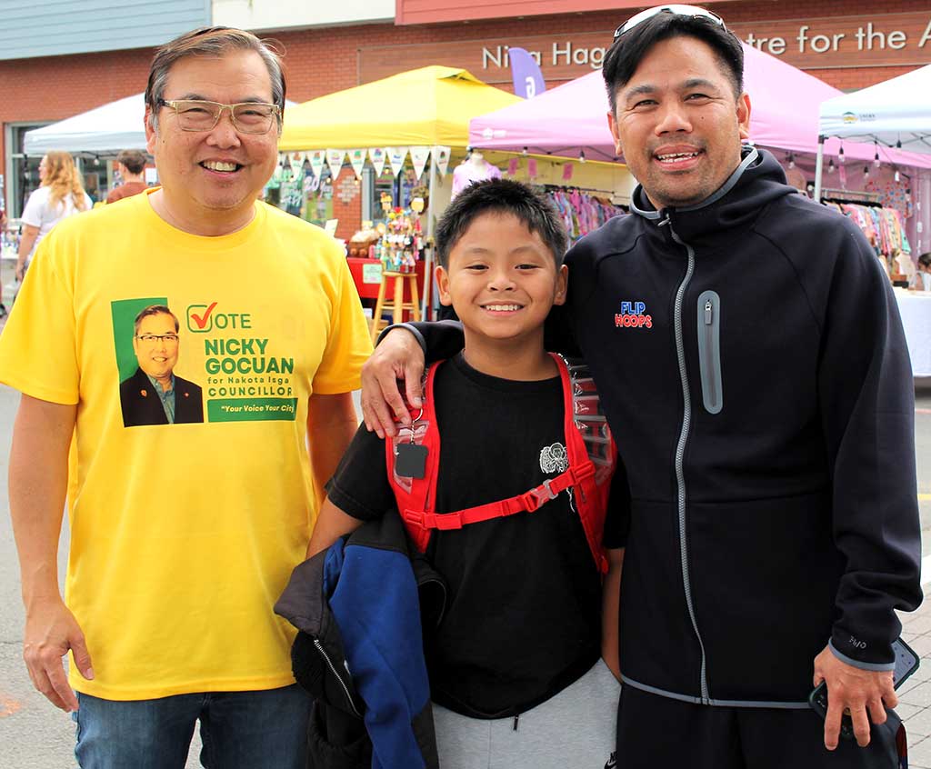 Nicky Gocuan attends Kaleido Family Arts Festival